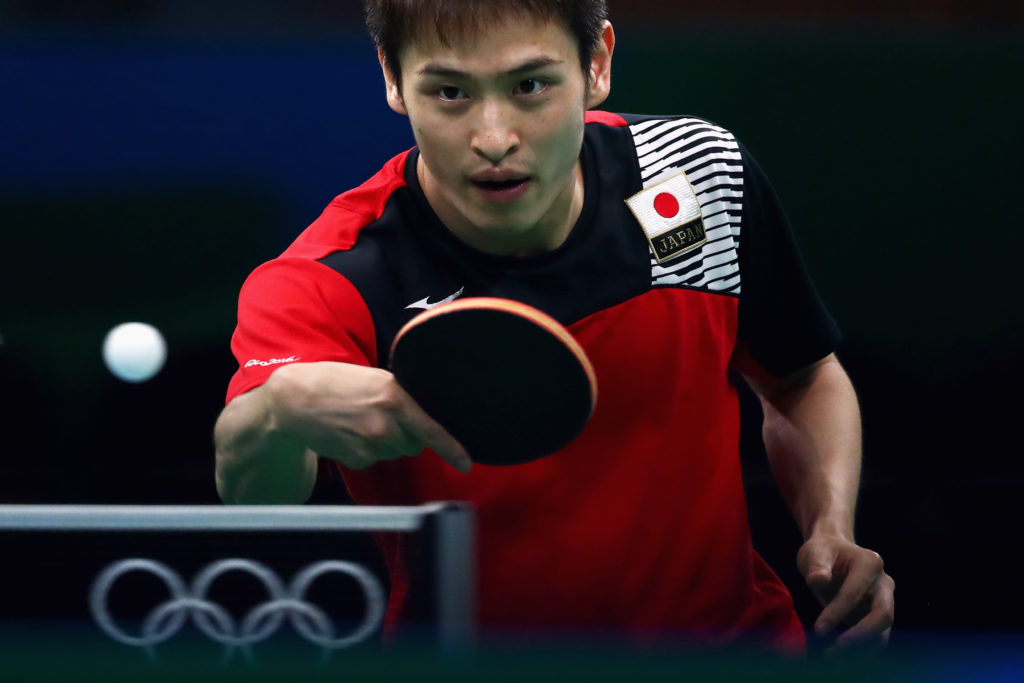 大島祐哉が卓球体感型ゲームに挑戦…「しっかり記録更新してきました」