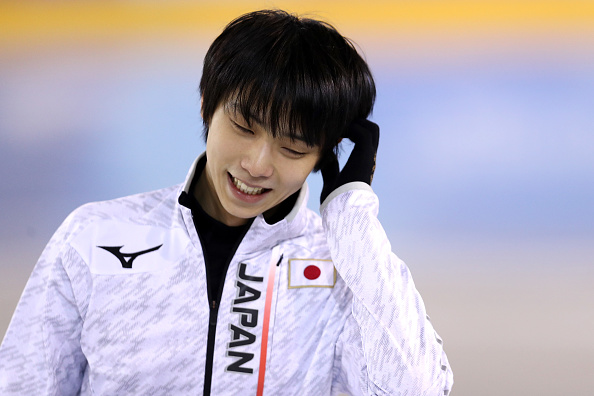 五輪2連覇の羽生結弦、スピードスケートでは転倒最下位? 五輪2連覇の羽生結弦、スピードスケートでは転倒最下位?