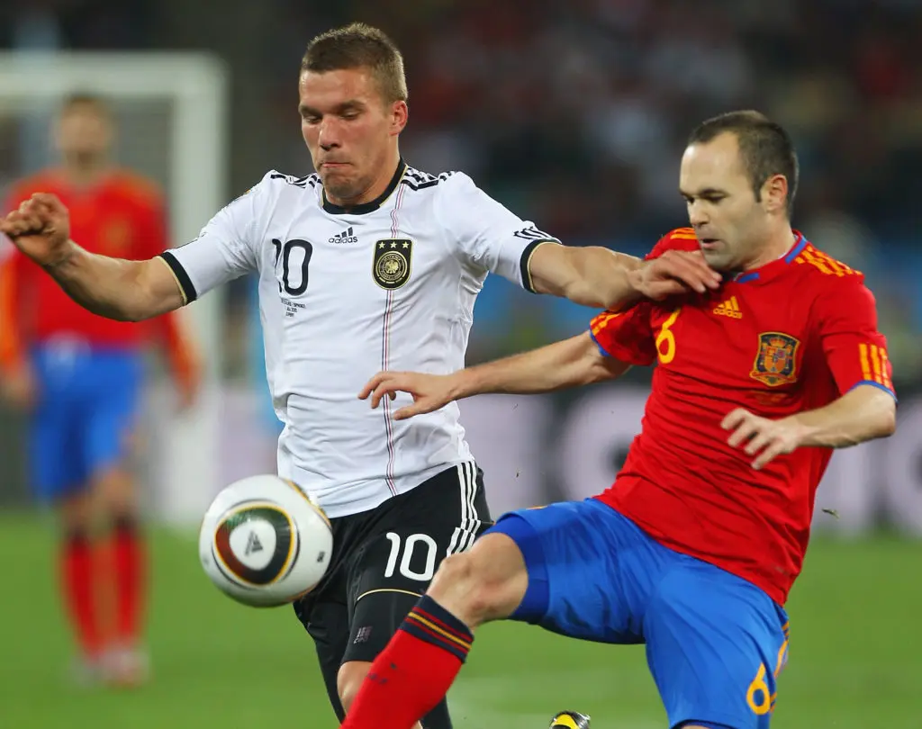 ヴィッセル神戸・ポドルスキ、イニエスタのバルセロナ退団に惜別