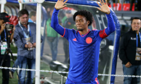 クアドラード、喜びのインスタ更新!コロンビアが逆転1位突破 クアドラード、喜びのインスタ更新!コロンビアが逆転1位突破