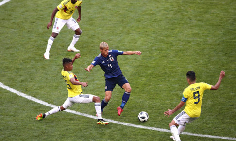本田圭佑がW杯3大会連続アシスト!日本代表がコロンビア戦で成し遂げた2つのアジア初 本田圭佑がW杯3大会連続アシスト!日本代表がコロンビア戦で成し遂げた2つのアジア初