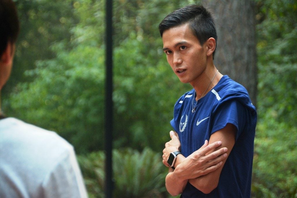 大迫傑が東洋大学の選手たちの質問に直接回答「前進か後退しか、マラソンには存在しない」