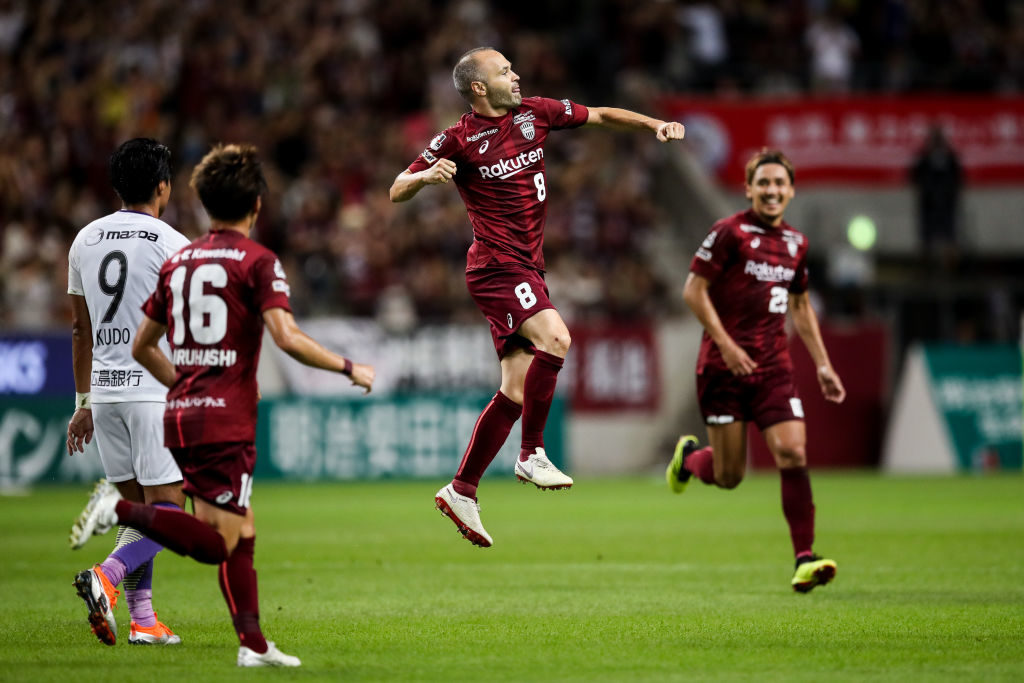 イニエスタ、愛する家族の前で豪快なゴール…ベストサポーターズのおかげ？