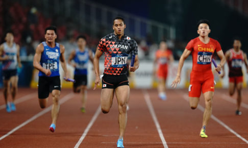 男子400mリレーで日本が金メダル！一方で「リレー侍」の呼び名は評判イマイチ？