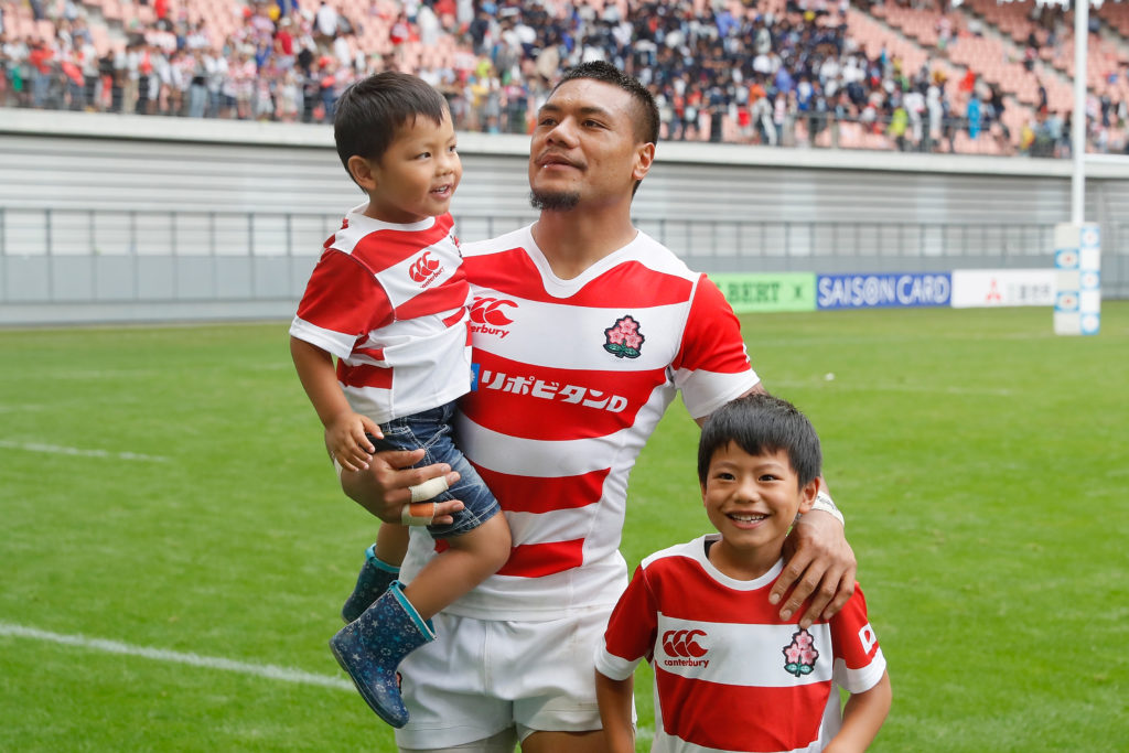 ラグビー日本代表レメキの息子、運動会の徒競走でぶっちぎりの１位！