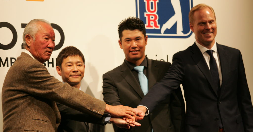 PGAツアーが日本で開催！松山英樹はスポンサー・ZOZO前澤社長との月旅行参加を希望！？