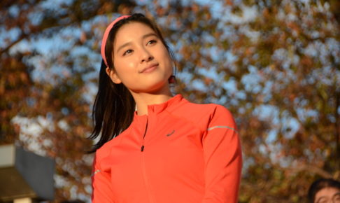 土屋太鳳、地元の渋谷区で桐生祥秀にバトンパス！まるで「1人気分オリンピック」？