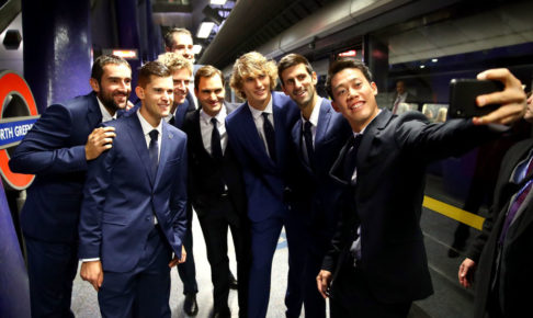 「錦織が小人に見える……」ATPファイナルズ、1人だけ170cm台 「錦織が小人に見える……」ATPファイナルズ、1人だけ170cm台