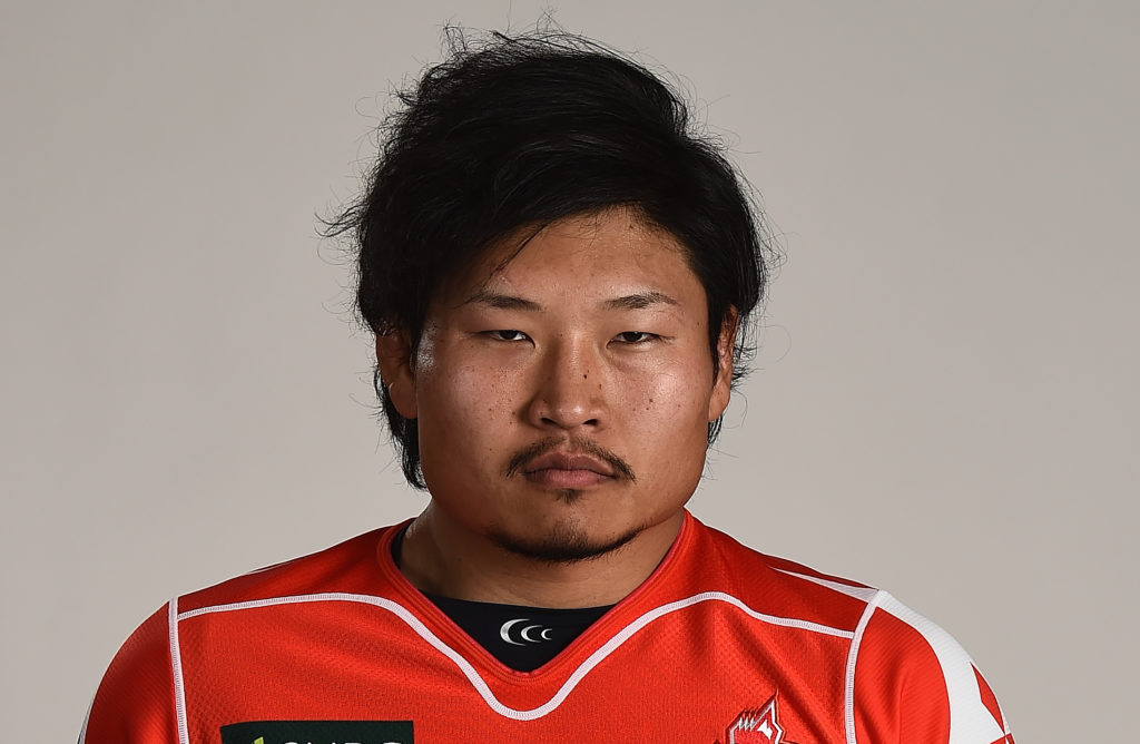 いつも無表情の稲垣啓太、女優・山崎紘菜と対面しても無表情 いつも無表情の稲垣啓太、女優・山崎紘菜と対面しても無表情