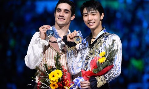 羽生結弦、ハビエル・フェルナンデスと肩を並べて笑顔！引退前の貴重な写真になるか