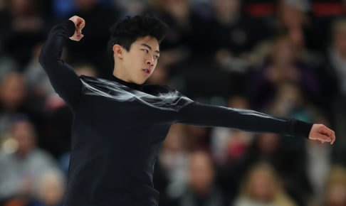 圧巻のネイサン・チェン、練習着のようなシンプル衣装に注目が集まる