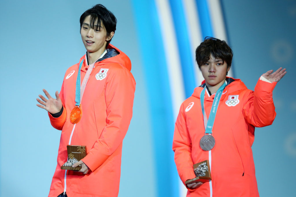 宇野昌磨の「気をつかって質問してくれて…」に羽生結弦も笑み…フィギュア男子記者会見 宇野昌磨の「気をつかって質問してくれて…」に羽生結弦も笑み…フィギュア男子記者会見