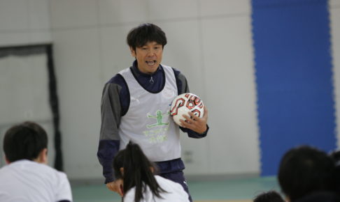 「自由ですからね」福田正博が子どもたちに語った“サッカーをうまくなるには”