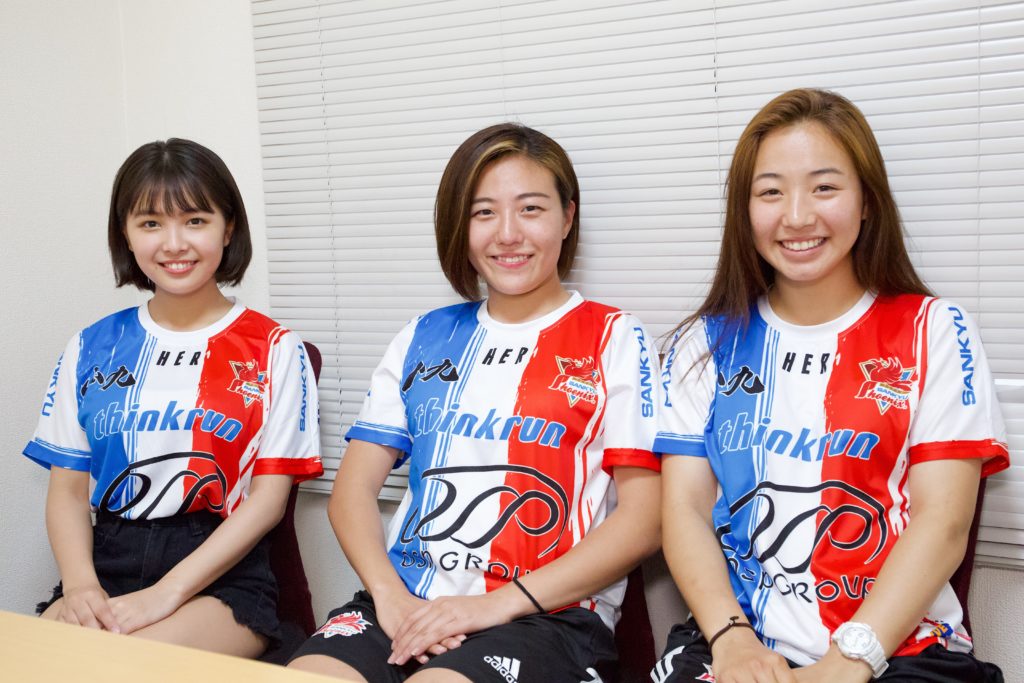 敵味方関係無しに「ナイスゲーム！」 ミスヤンマガ・寺本莉緒、東京山九フェニックス・宮田里菜、笠原きららが語る女子ラグビーの魅力