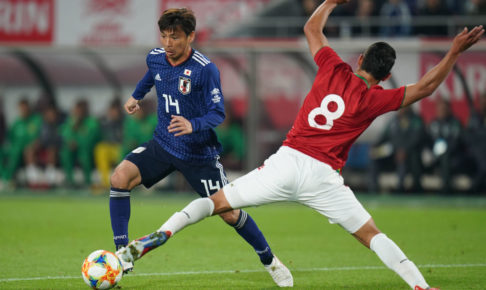 乾貴士、息子とのサッカーバレーが「さすがに上手い！」