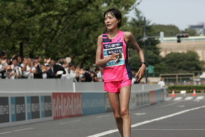 大阪国際女子マラソンに参加する前田穂南　(C)山口和幸