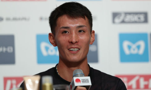 服部勇馬、終始冷静に走ったMGC　地元・新潟の応援も「力に」