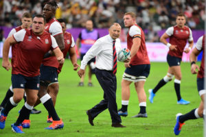 England head coach Eddie JONES during the Rugby World Cup 2019 Quarter Final match between England and Australia on October 19, 2019 in Oita, Japan. (Photo by Dave Winter/Icon Sport via Getty Images)