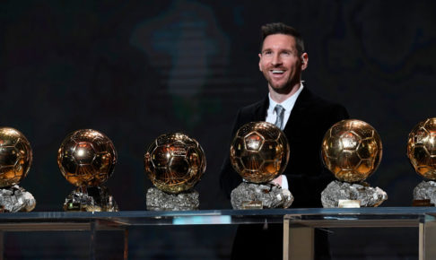 リオネル・メッシが史上最多6度目のバロンドール　チームメイトに感謝「彼ら全員のものです」