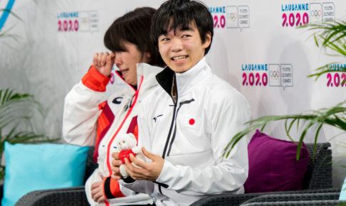 鍵山優真がユース五輪で逆転金メダル　表彰台からの眺めに「こんなにも応援してくれた人がいたんだ」