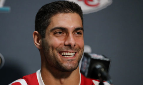 ジミー・ガロポロ、自身3度目のスーパーボウルで初の先発へ　控え時代からの変化は「メディアの数」