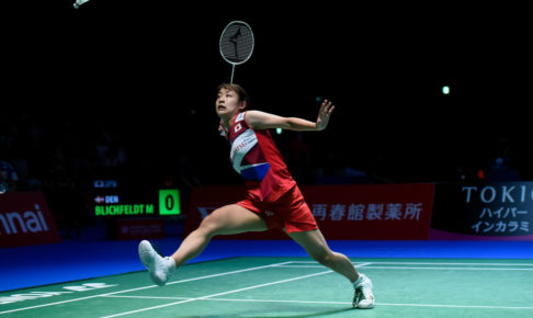 奥原希望、陳雨菲に敗れるも「手応え」　コロナによる延期には「自分が出来ることを全う」