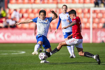 サラゴサの香川真司はフル出場