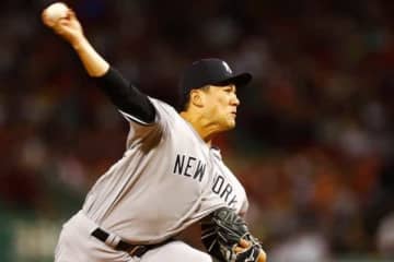 【MLB】田中将大、11勝目ならず　苦手Rソックス相手に4回4失点で降板