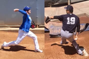 【MLB】前田健太＆田中将大、LAブルペン共演　ワールドシリーズでの初の投げ合いを期待
