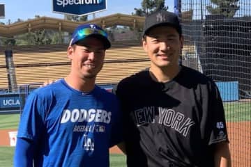 【MLB】前田健太、田中将大と再会　ワールドシリーズで初の投げ合い“熱望”「1番最高」