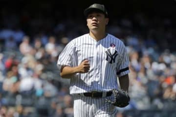 【MLB】179キロ打球直撃の田中将大は軽症　指揮官「次の登板日に投げるチャンスはある」