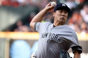 【MLB】田中将大、6回1失点快投も…78球降板後に救援打たれ白星消滅、ヤ軍逆転負け