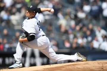 【MLB】田中将大、4度目開幕投手で初勝利！　6回途中2失点＆米通算800奪三振を記録