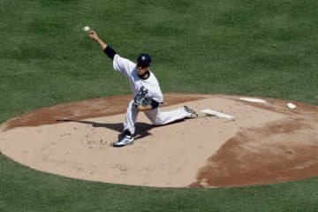 【MLB】田中将大、3点リードの2回は12球で3者連続三振　メジャー通算800K達成