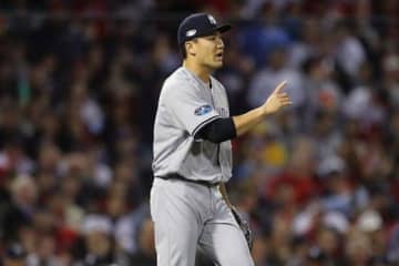 【MLB 地区シリーズ】田中将大、好投の理由とは…伝説捕手に並んだ女房役「狙い通りに投げられた」