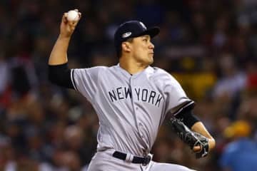 【MLB 地区シリーズ】田中将大、5回1失点好投で貴重な敵地勝利！　ヤンキース1勝1敗の五分に戻す