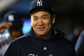 【MLB】田中将大がスーパースターと記念撮影　ツイッターで報告「パワー頂きました」