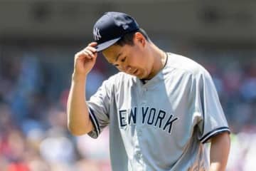 【MLB】田中将大、7回途中2失点の好投も勝敗つかず　同点被弾に「あの1球が…」