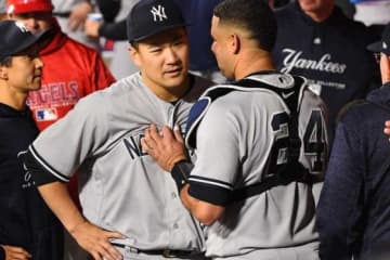 【MLB】田中将大、6回2安打1失点＆今季最多9Kで4勝目　大量援護に「嬉しい悩みかなと」