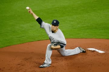 【MLB】田中将大6回4安打2失点でリード許して降板、強烈ライナーを直撃も力投