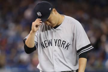 田中将大ワーストタイ8失点KO、PO進出決められず、満弾含む3被弾で12敗目