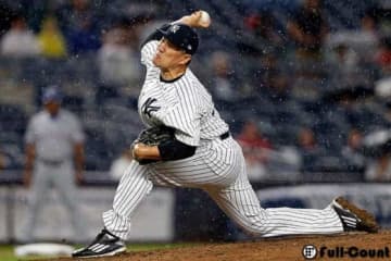 8回零封の田中将大“対決”意識しすぎず「打者に全神経を自然に持っていけた」