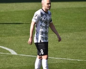 ヴィッセル神戸のイニエスタ「みなさんには尊敬の念しかありません」　JFA、Sports assist you～いま、スポーツにできること～