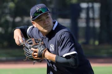 【MLB】田中将大、キャンプ再開初日にスタントンのライナーが頭に直撃　地元メディア速報
