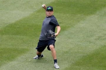 【MLB】田中将大「とてもいい状態です」　頭部打球直撃からブルペン投球再開