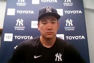 【MLB】田中将大、筒香嘉智との日本人対決は「肌で感じて考えて」　8日レイズ戦で先発