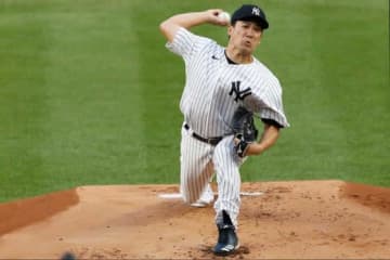 【MLB】田中将大対筒香嘉智、第1打席は遊ゴロ　ヤ軍守備陣の“筒香シフト”が的中