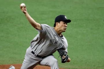 【MLB】田中将大、今季初勝利へ初回3人斬り　強打者フリーマンを空振り三振