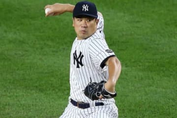 【MLB】田中将大、今季初勝利へ2回まで無失点　筒香との第1打席は二ゴロ