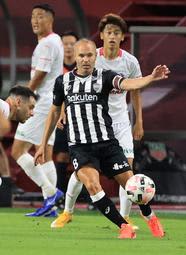 ヴィッセル神戸　イニエスタが7戦ぶり先発もC大阪に完封負け